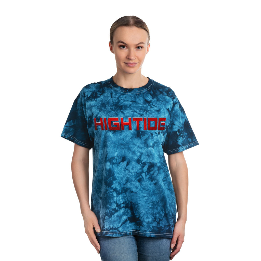 HighTide Tie-Dye Tee | Unique Summer Style, Casual Fashion, Beachwear, Gift for Teens, Trendy Shirt