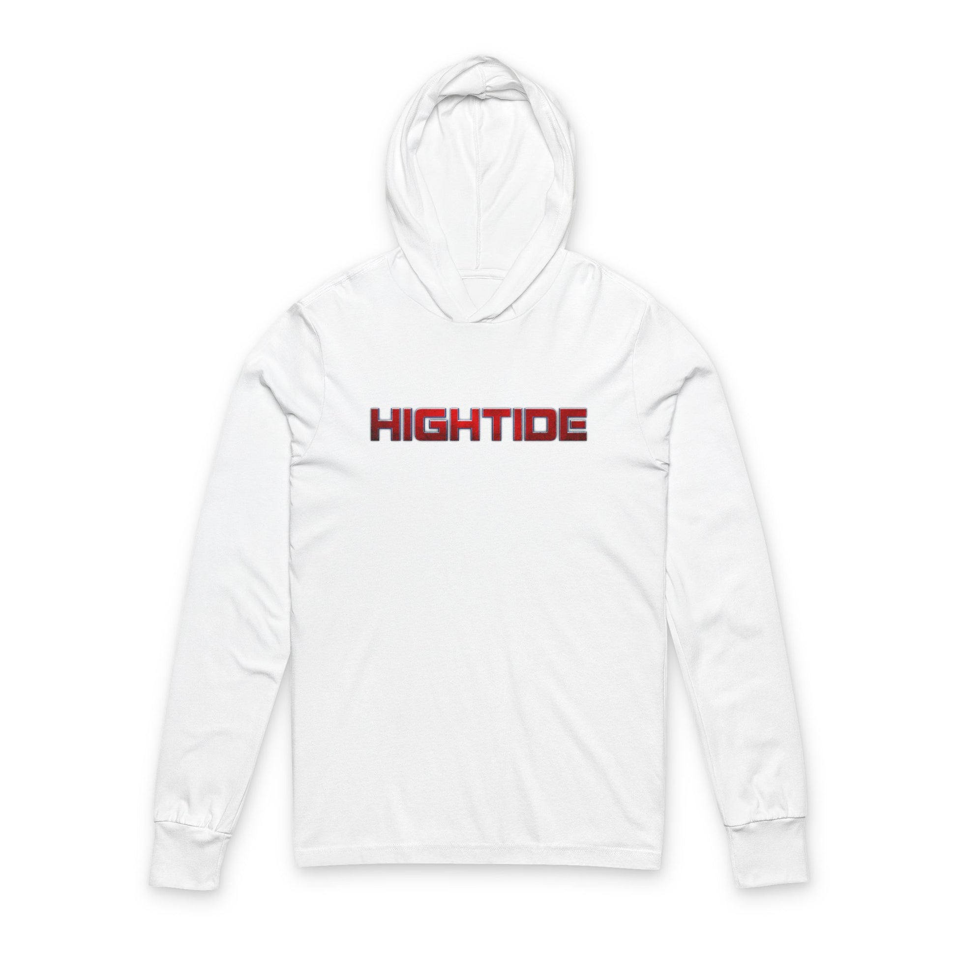 High Tide Unisex Hooded Long Sleeve Tee, Beachwear, Casual Style, Summer Essential, Gift for Surfers, Coastal Vibes