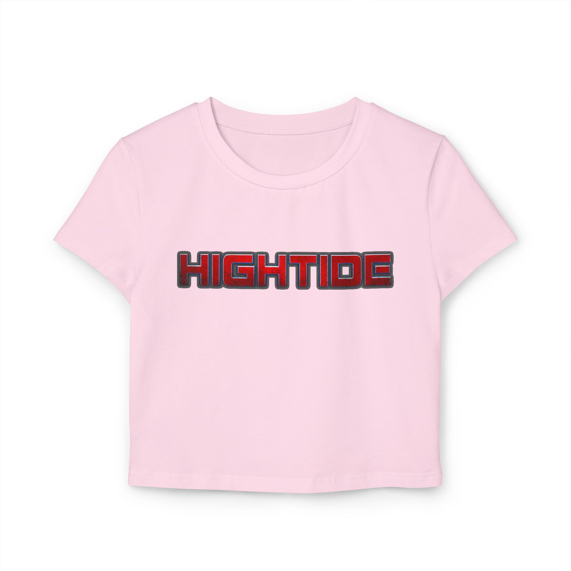 High Tide Women's Baby Tee - Trendy Summer Top, Casual Wear, Graphic Tee, Beach Day, Gift for Her