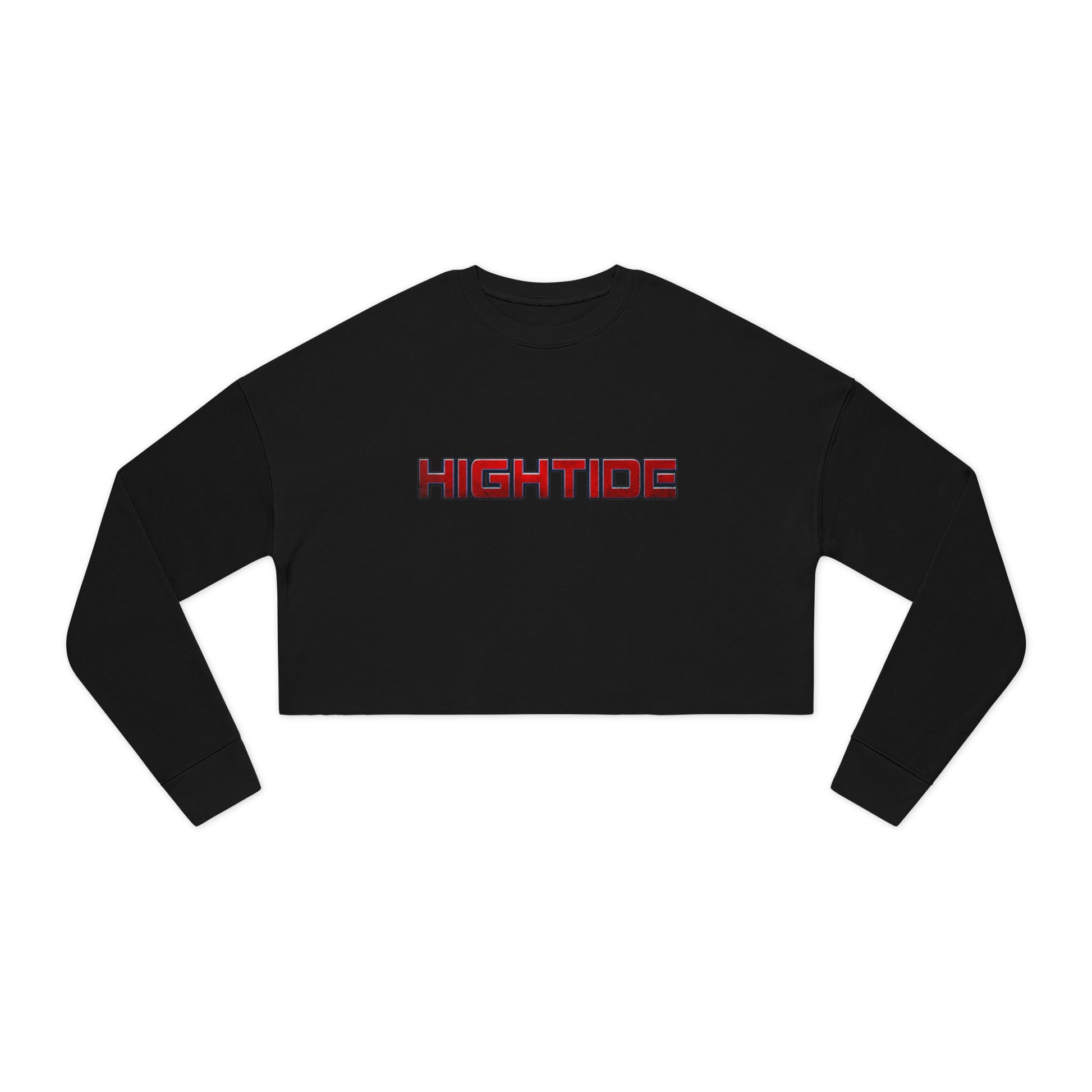 HighTide Women's Cropped Sweatshirt | Trendy Summer Top, Casual Women's Apparel, Gifts for Her, Comfortable Fashion