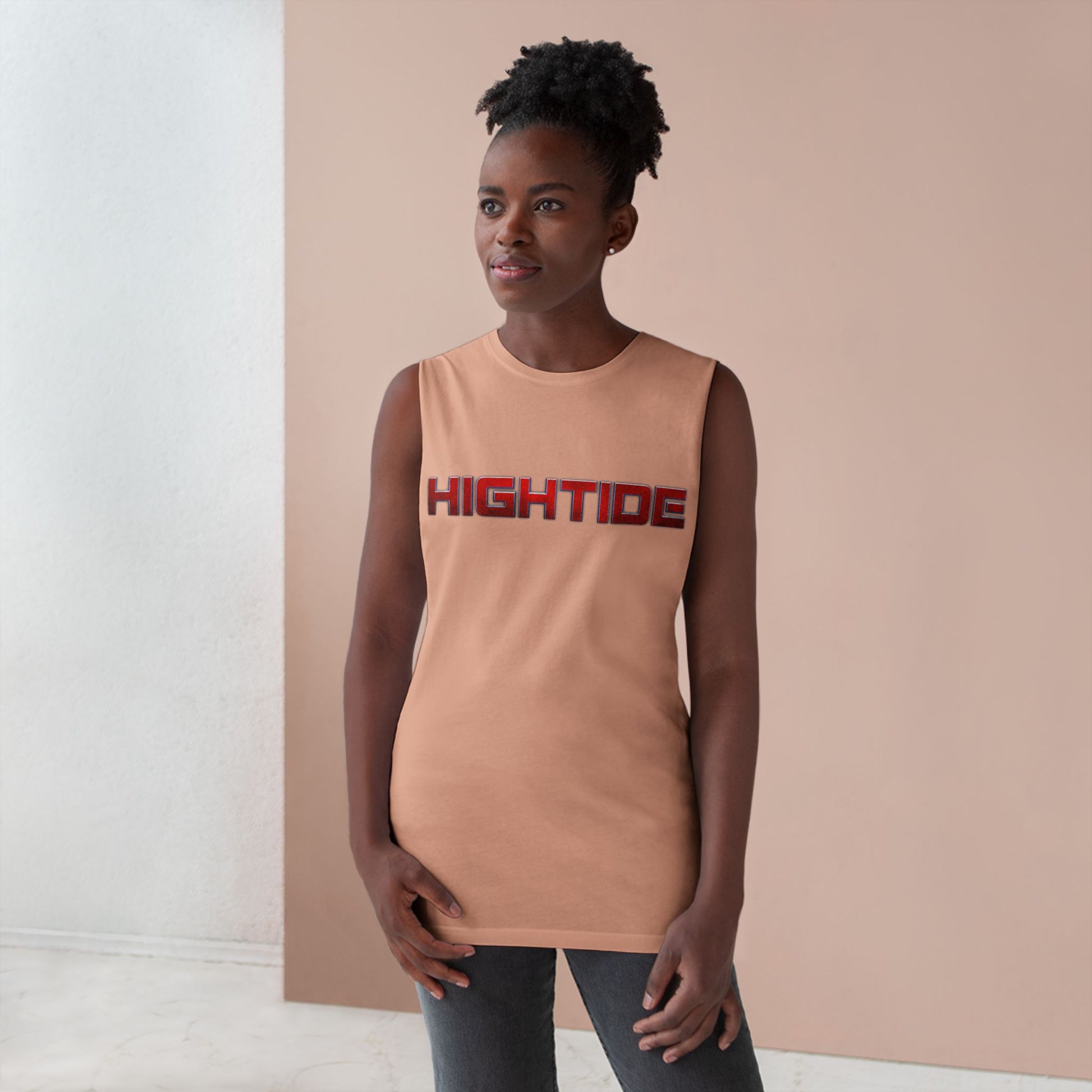 HighTide Unisex Tank Top, Summer Beach Wear, Casual Style, Unisex Fitness Shirt, Gift for Beach Lovers, Outdoor Activities
