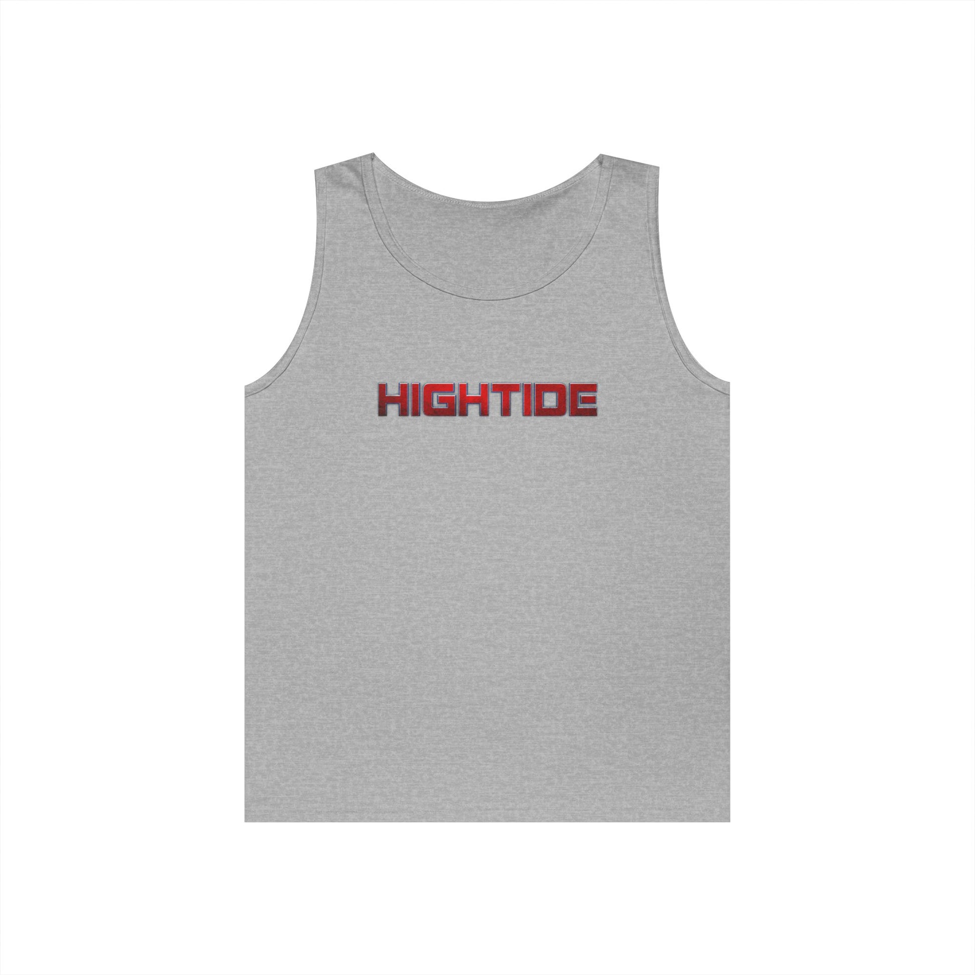 HighTide Unisex Cotton Tank Top, Summer Beach Wear, Casual Fitness Top, Gifts for Ocean Lovers, Outdoor Activities