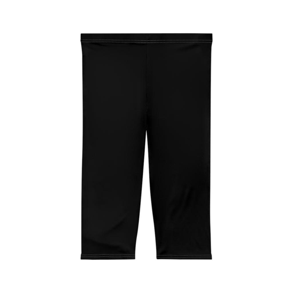 Trendy Women's Capri Leggings with HIGHTOE Design, Stylish Workout Pants, Comfortable Athleisure, Perfect for Yoga and Casual Wear