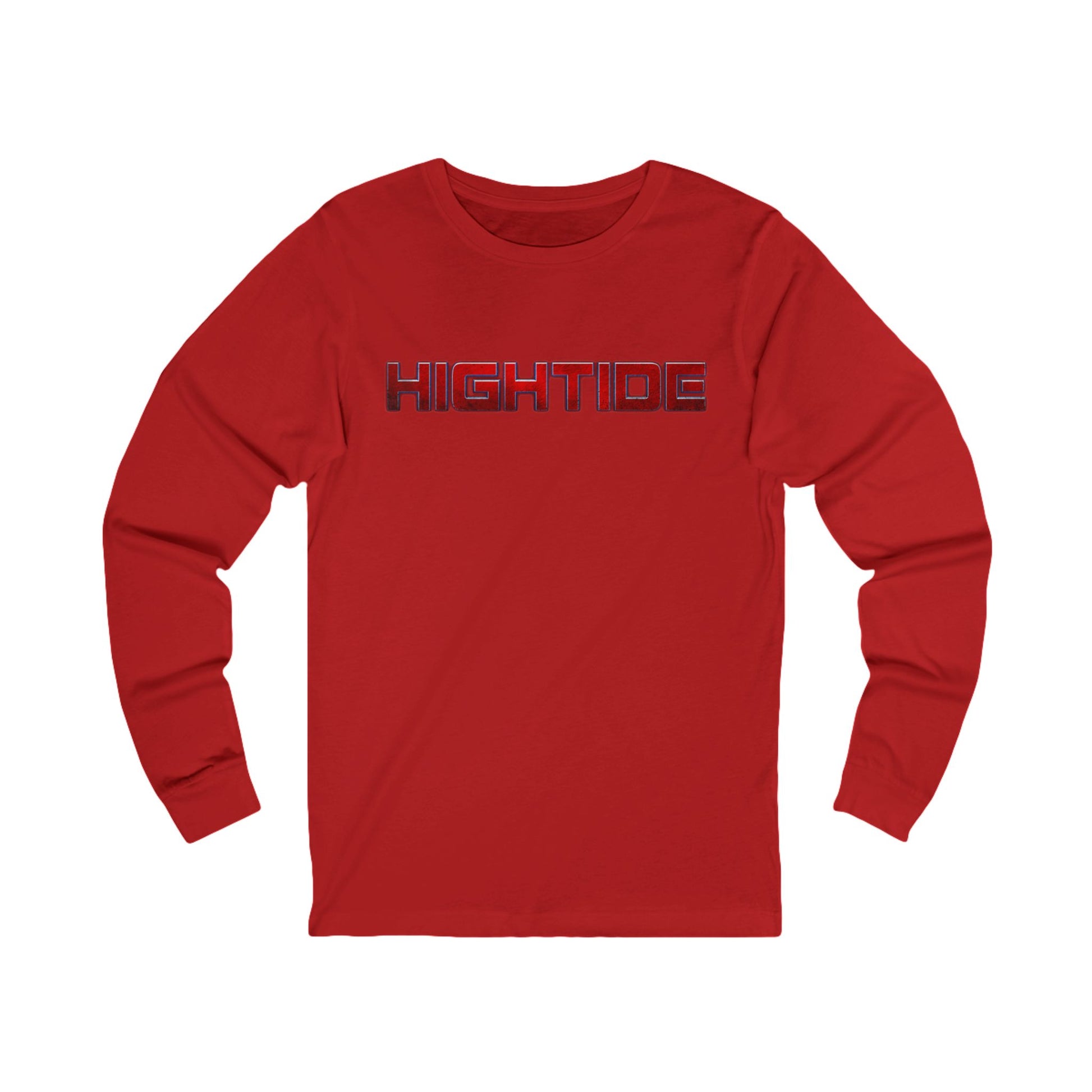 High Tide Unisex Long Sleeve Tee | Casual Wear, Beach Outfit, Gift for Surfers, Summer Essentials, Coastal Vibes, Everyday Comfort